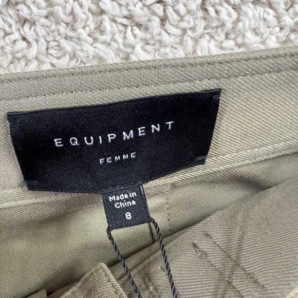 Equipment Femme Kalil Trouser MSRP $275 NWT size 8 - Picture 12 of 13